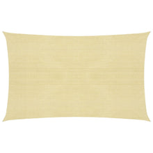 Zonnezeil 160 g/m² 2,5x4,5 m HDPE beige 2.5 x 4.5 m