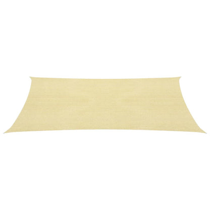 Zonnezeil 160 g/m² 2,5x4,5 m HDPE beige 2.5 x 4.5 m
