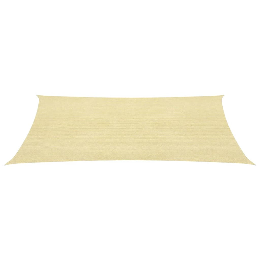 Zonnezeil 160 g/m² 2,5x4,5 m HDPE beige 2.5 x 4.5 m