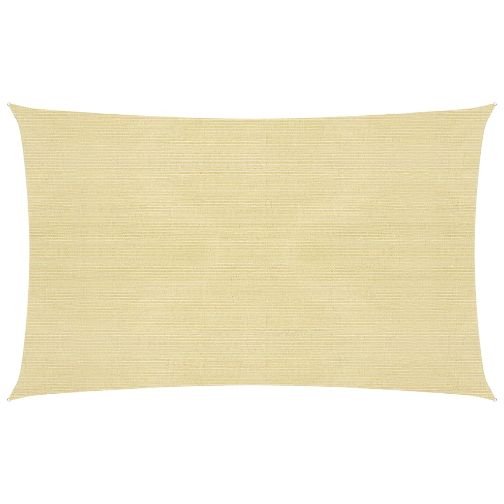 Zonnezeil 160 G/M² 2,5X5 M Hdpe Beige 2.5 x 5 m