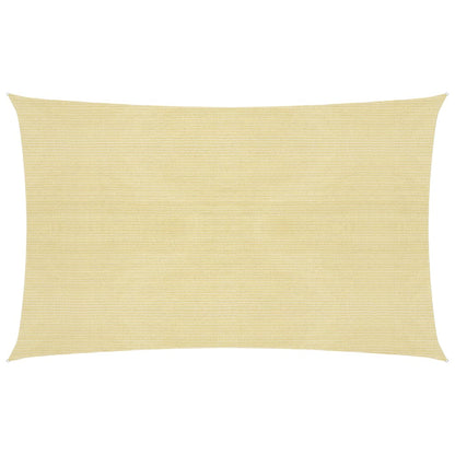 Zonnezeil 160 G/M² 2,5X5 M Hdpe Beige 2.5 x 5 m