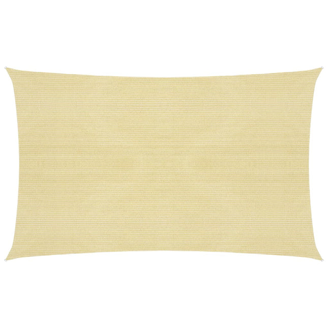 Zonnezeil 160 G/M² 2,5X5 M Hdpe Beige 2.5 x 5 m