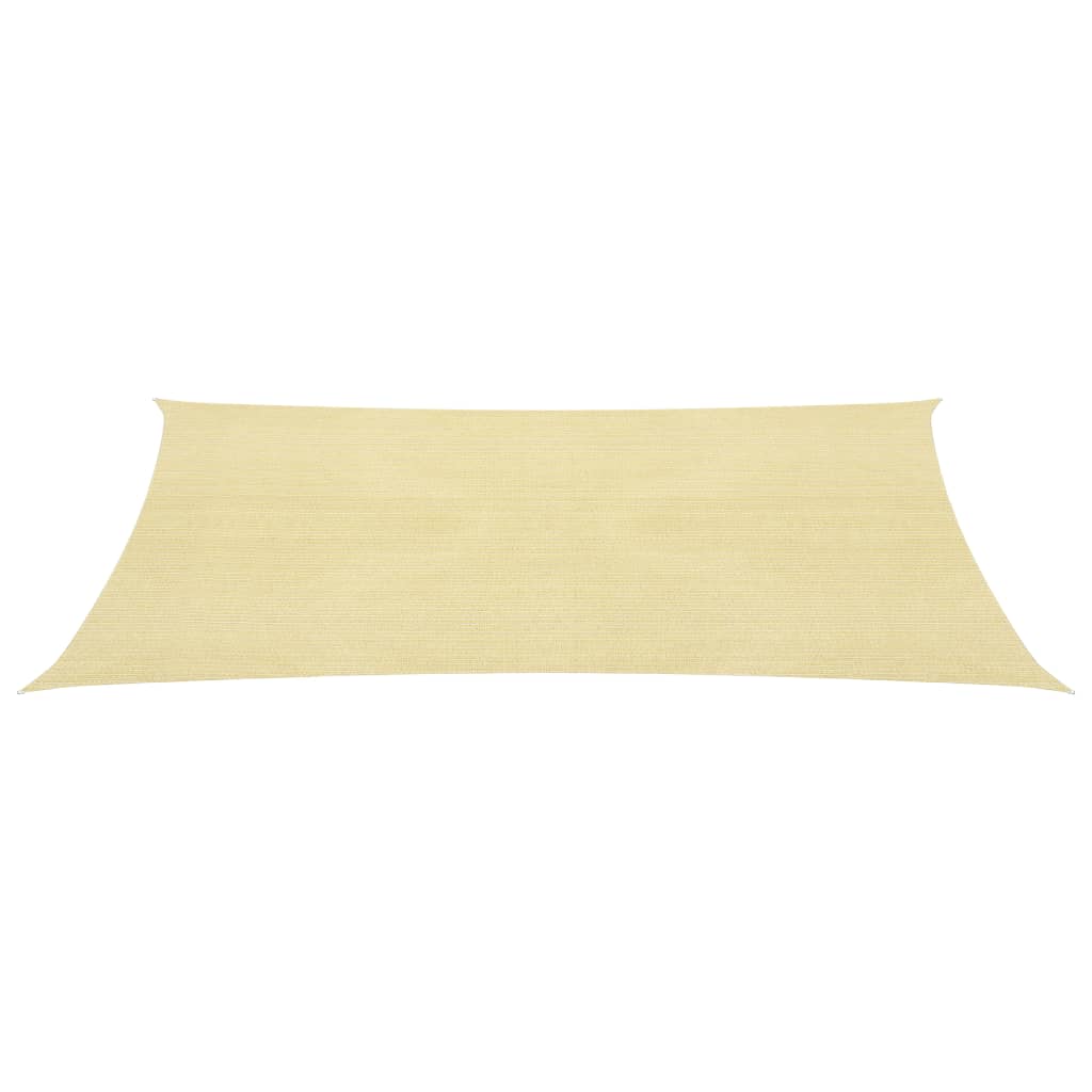 Zonnezeil 160 G/M² 2,5X5 M Hdpe Beige 2.5 x 5 m