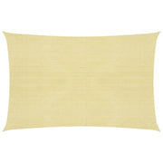 Zonnezeil 3x4 m beige HDPE