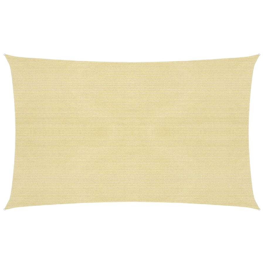 Zonnezeil 160 G/M² Hdpe Beige 3 x 6 m