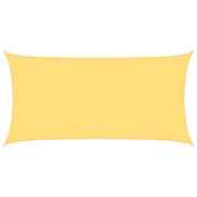 Zonnezeil 4x7 m HDPE beige