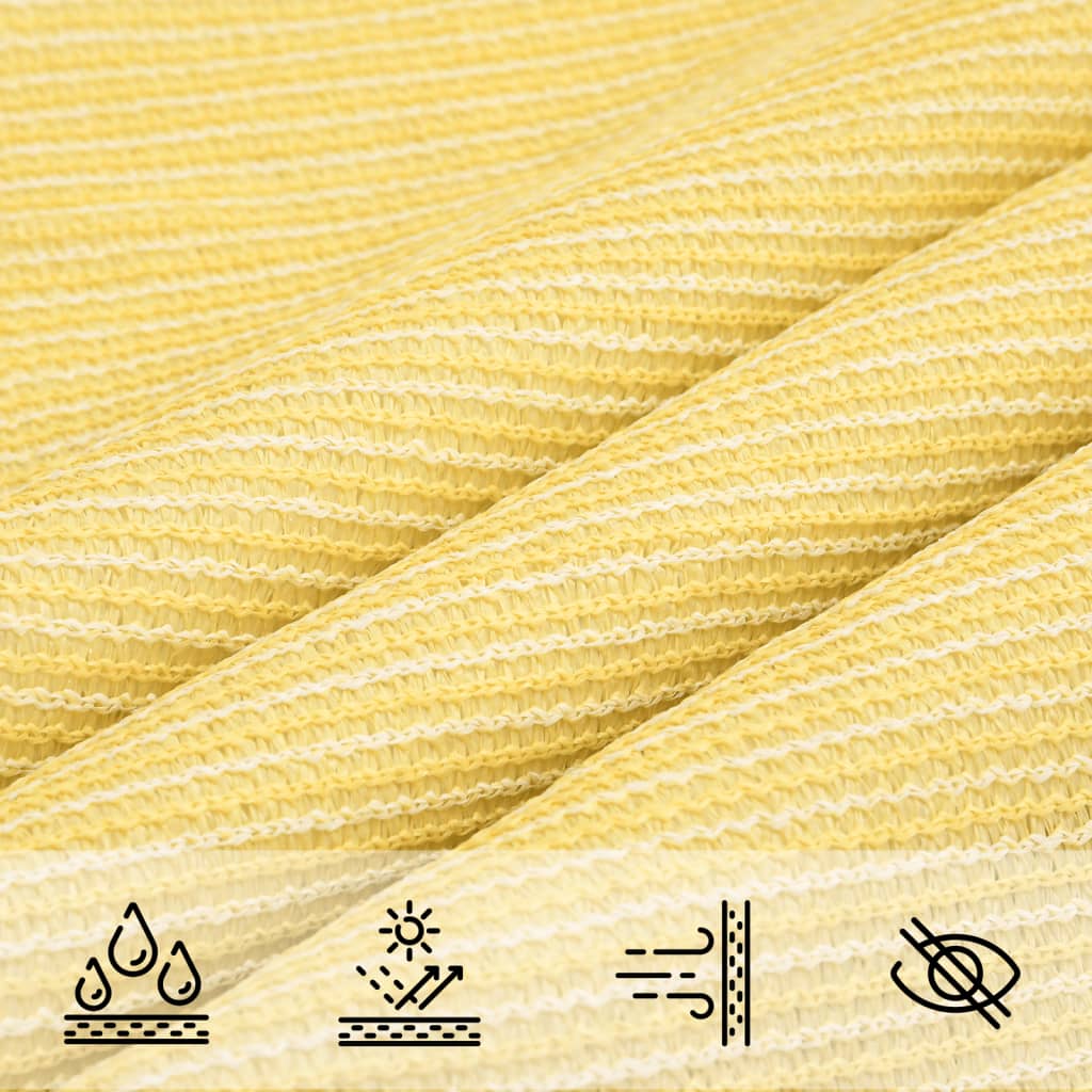Zonnezeil 160 G/M² 4X7 M Hdpe Beige Beige