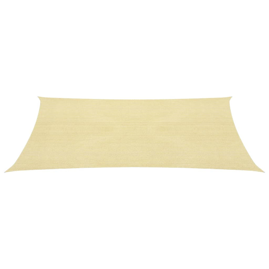 Zonnezeil 160 g/m² 5x6 m HDPE beige 5 x 6m