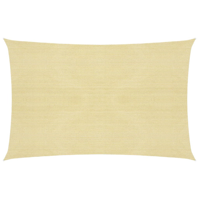 Zonnezeil 160 G/M² Hdpe Beige 5 x 8 m