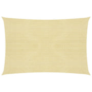 Zonnezeil 6x7 m HDPE beige
