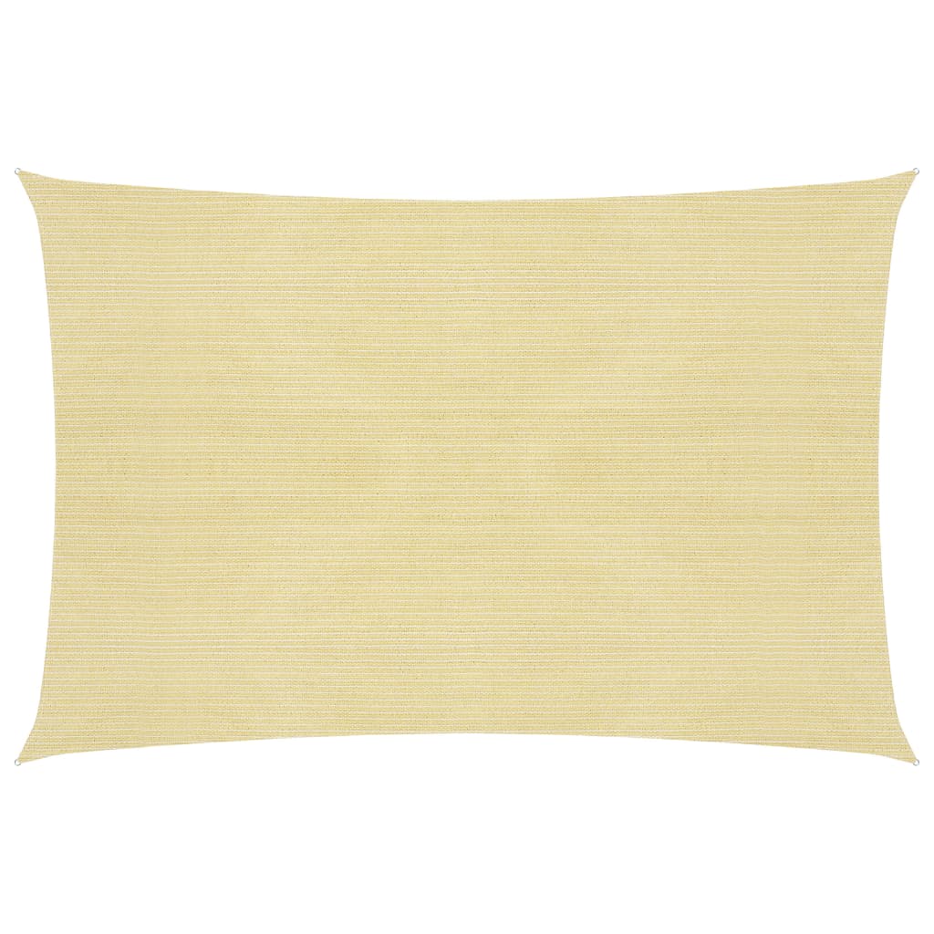 Zonnezeil 160 G/M² Hdpe Beige 6 x 7 m