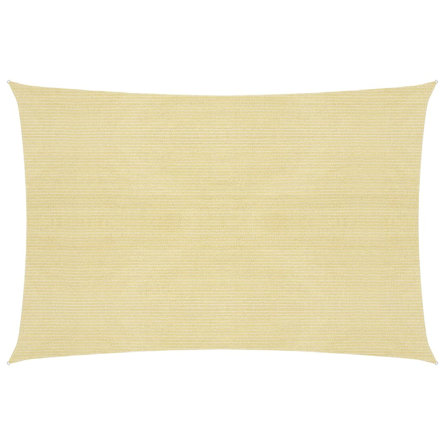 Zonnezeil 160 G/M² Hdpe Beige 6 x 7 m