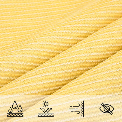 Zonnezeil 160 G/M² Hdpe Beige 6 x 8 m