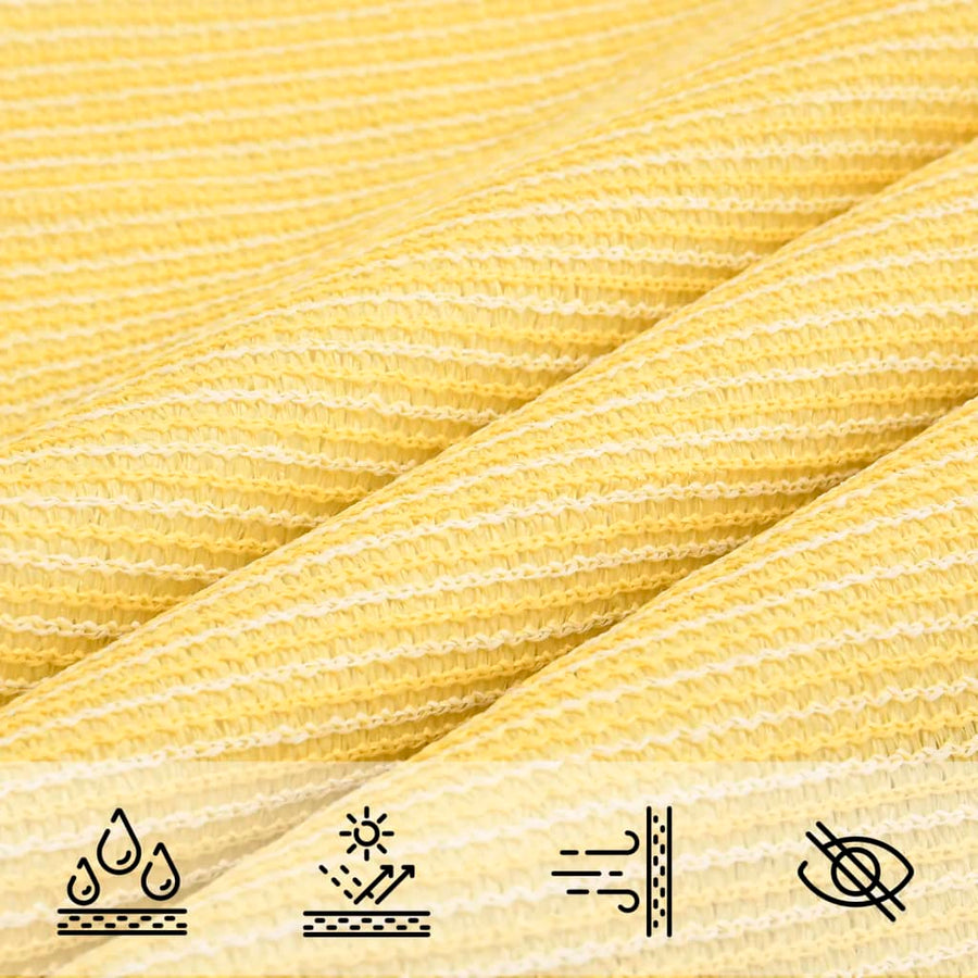 Zonnezeil 160 G/M² Hdpe Beige 6 x 8 m