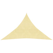 Zonnezeil 2,5x2,5x3,5 m HDPE beige