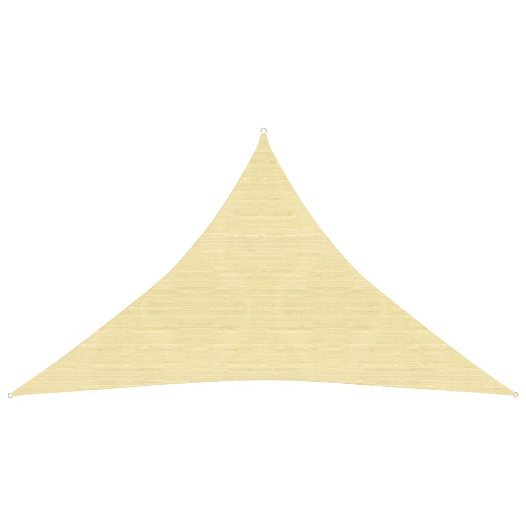 Zonnezeil 160 G/M² 2,5X2,5X3,5 M Hdpe Beige 2.5 x 2.5 x 3.5 m