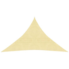 Zonnezeil 160 G/M² 2,5X2,5X3,5 M Hdpe Beige 2.5 x 2.5 x 3.5 m