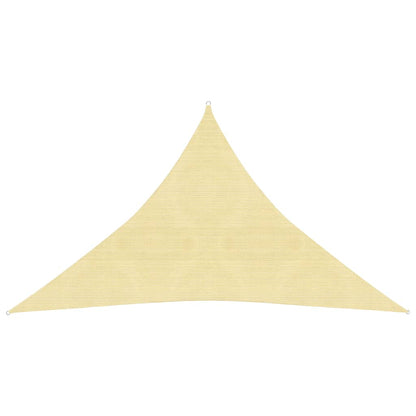 Zonnezeil 160 G/M² 2,5X2,5X3,5 M Hdpe Beige 2.5 x 2.5 x 3.5 m