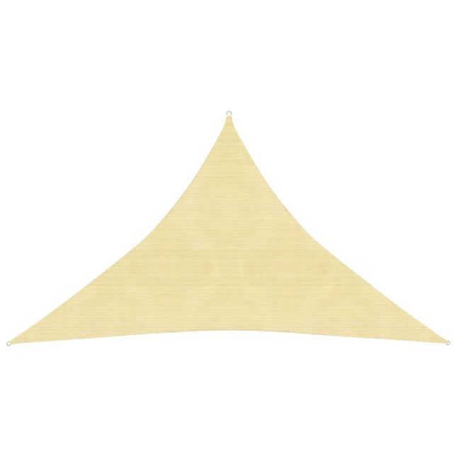 Zonnezeil 160 G/M² 2,5X2,5X3,5 M Hdpe Beige 2.5 x 2.5 x 3.5 m