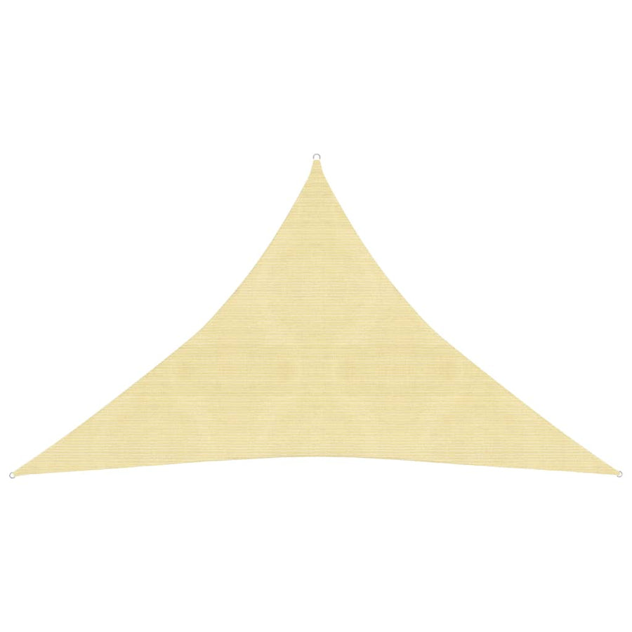 Zonnezeil 160 G/M² 2,5X2,5X3,5 M Hdpe Beige 2.5 x 2.5 x 3.5 m