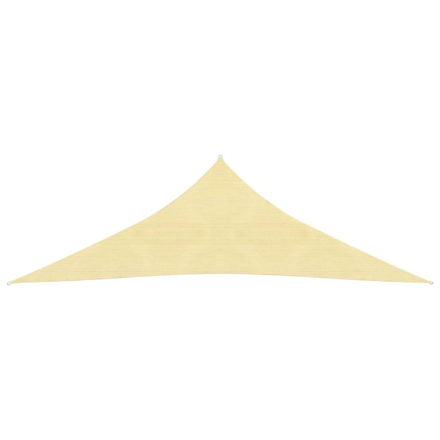 Zonnezeil 160 G/M² 2,5X2,5X3,5 M Hdpe Beige 2.5 x 2.5 x 3.5 m