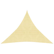 Zonnezeil 3x3x3 m HDPE beige