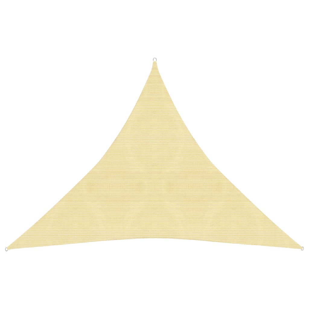 Zonnezeil 160 G/M² Hdpe Beige 3 x 3 x 3 m
