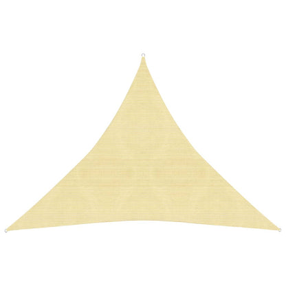 Zonnezeil 160 G/M² Hdpe Beige 3 x 3 x 3 m