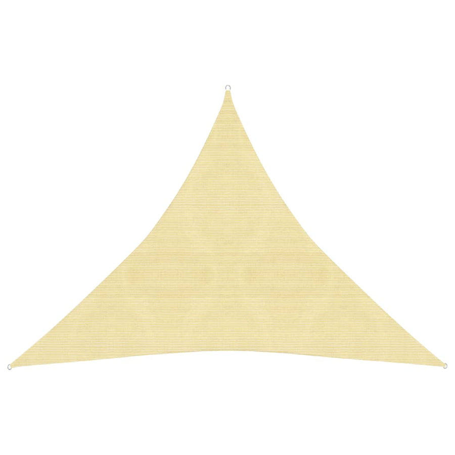 Zonnezeil 160 G/M² Hdpe Beige 3 x 3 x 3 m