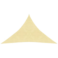 Zonnezeil 160 G/M² 3X3X4,2 M Hdpe Beige 3 x 3 x 4.2 m