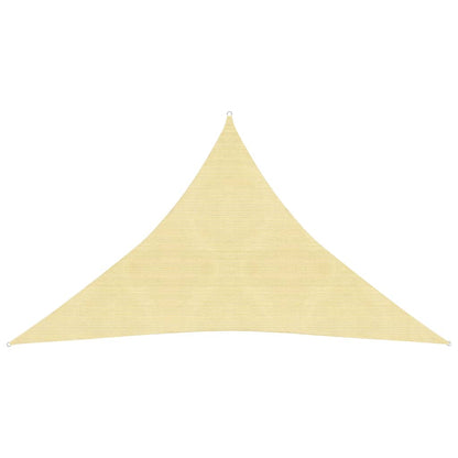 Zonnezeil 160 G/M² 3X3X4,2 M Hdpe Beige 3 x 3 x 4.2 m