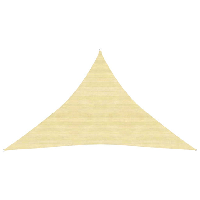 Zonnezeil 160 G/M² 3X3X4,2 M Hdpe Beige 3 x 3 x 4.2 m