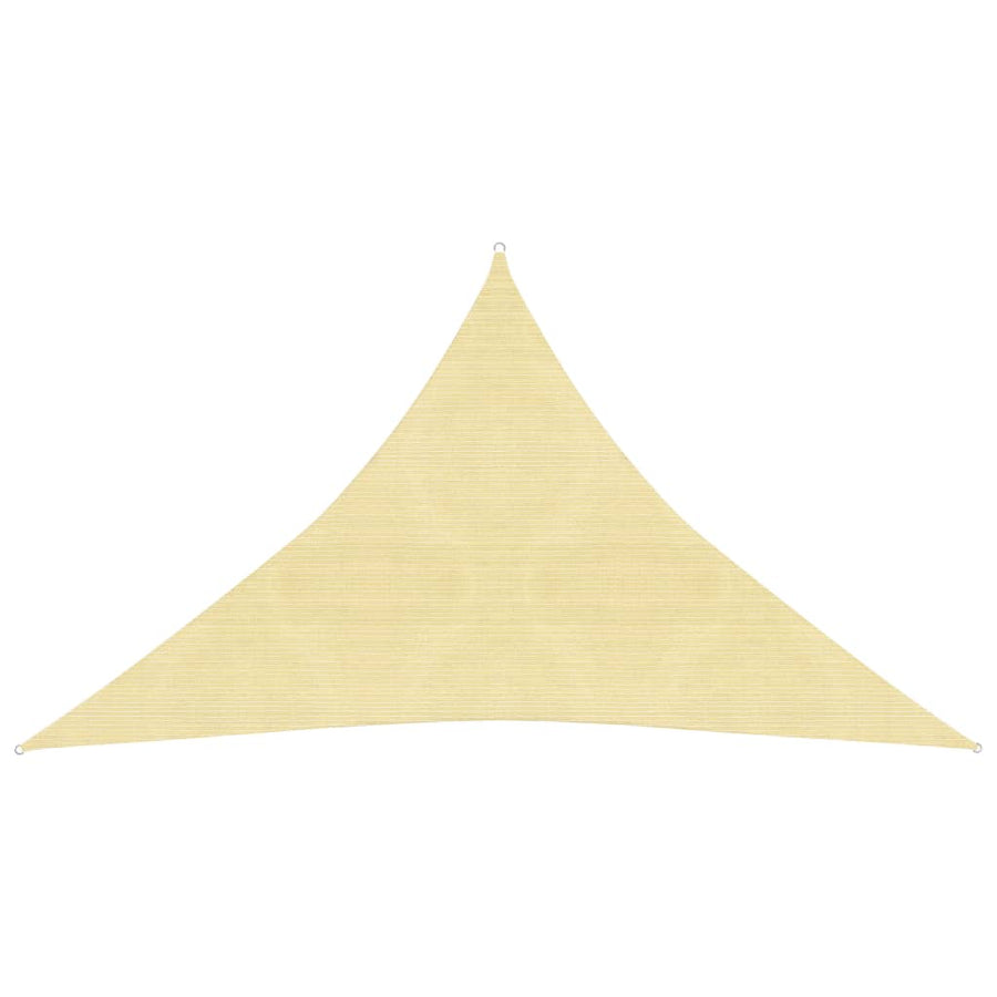 Zonnezeil 160 G/M² 3X3X4,2 M Hdpe Beige 3 x 3 x 4.2 m