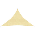 Zonnezeil 160 G/M² 3,5X3,5X4,9 M Hdpe Beige 3.5 x 3.5 x 4.9 m