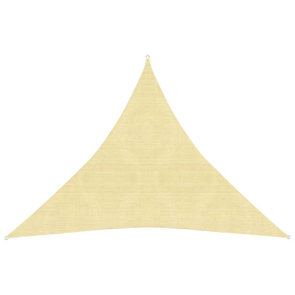 Zonnezeil 160 G/M² Hdpe Beige 4 x 4 x 4 m