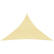 Zonnezeil 4x4x5,8 m HDPE beige