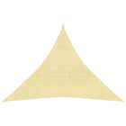 Zonnezeil 160 G/M² 4,5X4,5X4,5 M Hdpe Beige 4.5 x 4.5 x 4.5 m