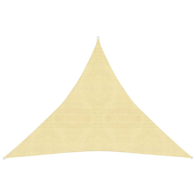 Zonnezeil 160 G/M² 4,5X4,5X4,5 M Hdpe Beige 4.5 x 4.5 x 4.5 m