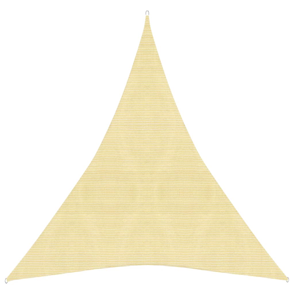 Zonnezeil 160 G/M² 4X5X5 M Hdpe Beige 4 x 5 x 5 m