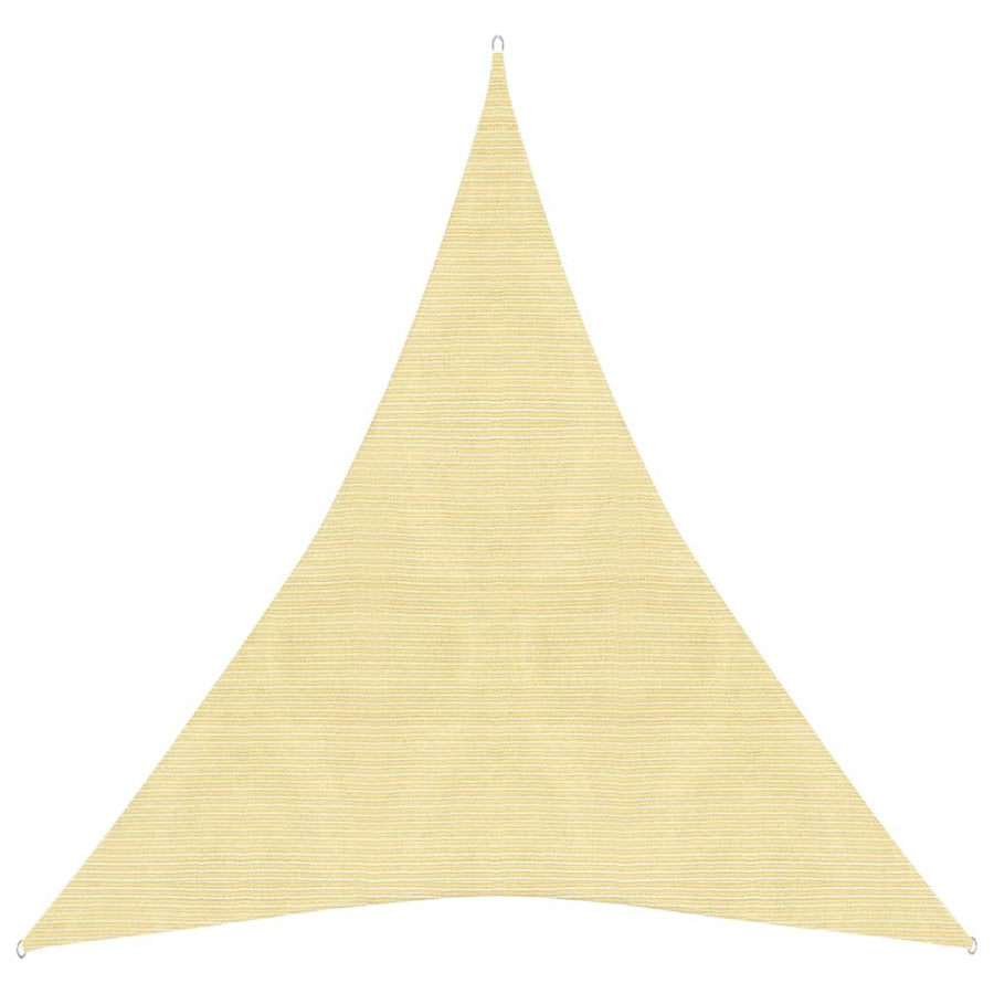 Zonnezeil 160 G/M² Hdpe Beige 5 x 6 x 6 m