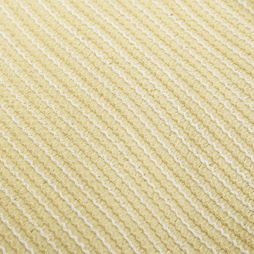Zonnezeil 160 G/M² Hdpe Beige 5 x 6 x 6 m