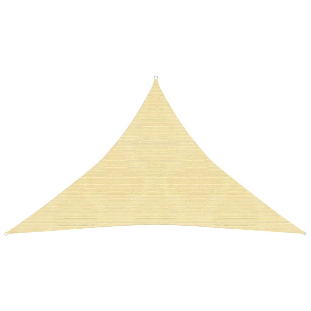 Zonnezeil 160 G/M² 5X5X6 M Hdpe Beige Beige 5 x 5 x 6 m