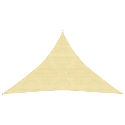 Zonnezeil 160 G/M² 5X5X6 M Hdpe Beige Beige 5 x 5 x 6 m