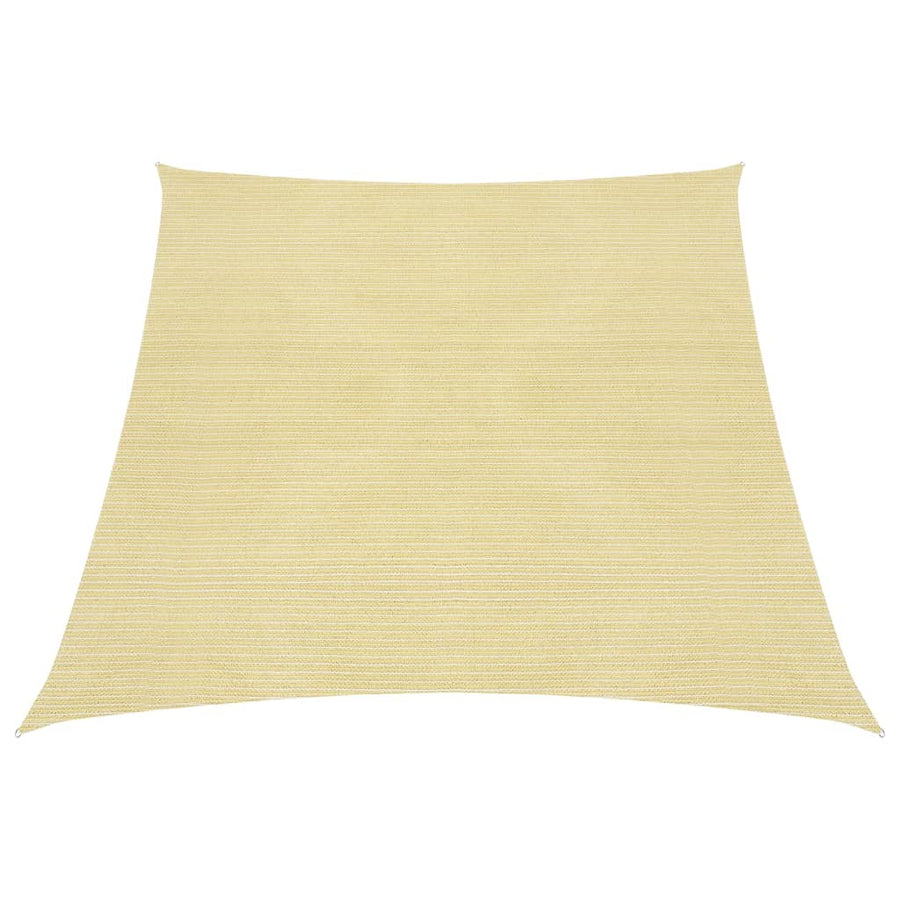Zonnezeil 160 G/M² Hdpe 3/4 x 2 m Beige