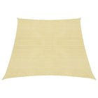 Zonnezeil 160 G/M² 4/5X4 M Hdpe Beige 4/5 x 4 m