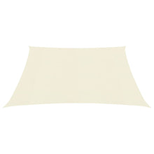 Zonnezeil 160 g/m² 2,5x2,5 m HDPE crèmekleurig 2.5 x 2.5 m Crème
