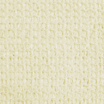 Zonnezeil 160 g/m² 5x5 m HDPE crèmekleurig 5 x 5 m Crème