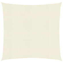 Zonnezeil 160 g/m² 7x7 m HDPE crèmekleurig 7 x 7 m Crème