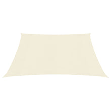 Zonnezeil 160 g/m² 7x7 m HDPE crèmekleurig 7 x 7 m Crème