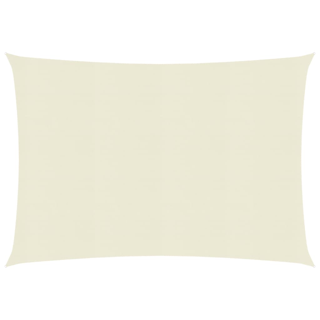 Zonnezeil 160 G/M² 2X2,5 M Hdpe Kleurig Crème 2.5 x 2 m